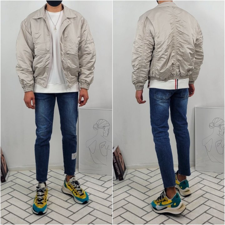 Dolce&Gabbana  돌체앤가바나 리미티드 파일럿 항공 점퍼 [고급]