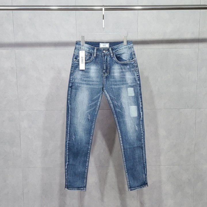 AMI 아미 레드하트 빈티지 청바지