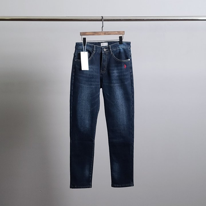 MONCLER 몽클레어 네온 프린팅 융기모 청바지