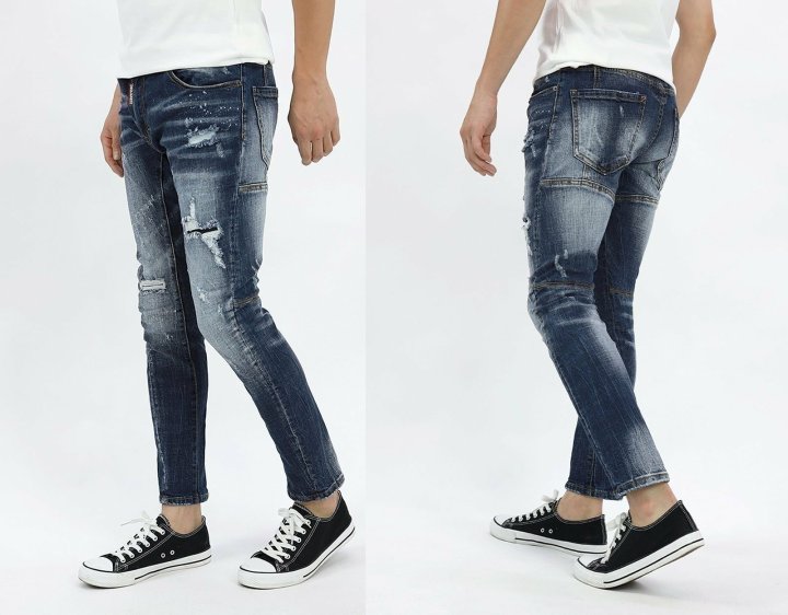 DSQUARED2 디스퀘어드2 슬림일자 블랙나벨