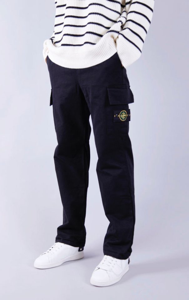STONE ISLAND 스톤아일랜드 베이직카고팬츠(일자핏)
