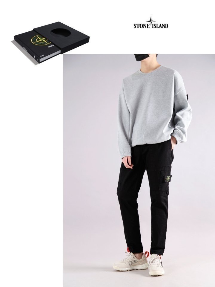 STONE ISLAND 스톤아일랜드 박스일자팬츠(스판)