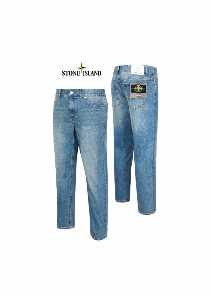 Stone Island 스톤아일랜드  청 슬림진