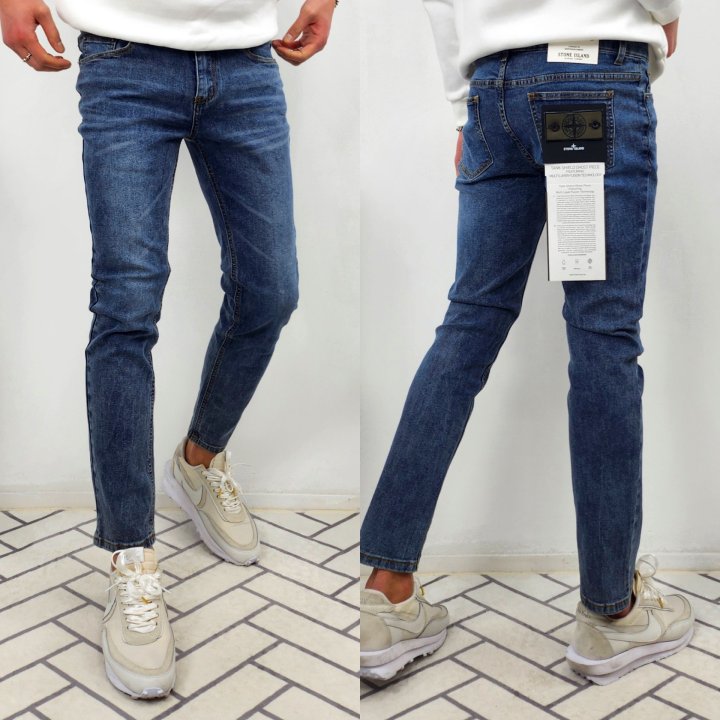 Stone Island 스톤아일랜드 오리지널 더티 데님 팬츠 [고급]