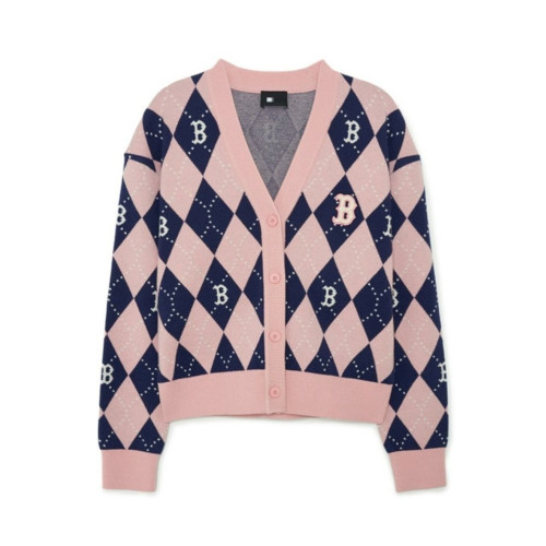 GUCCI  구찌  핑크 보스톤 니트 가디건