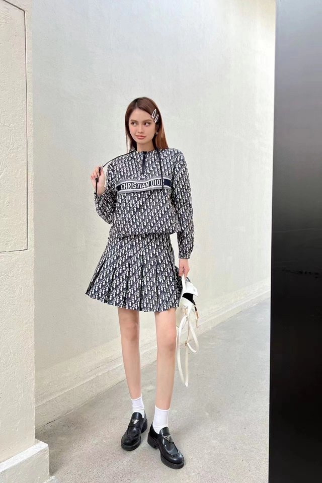 Dior 디올 후드치마셋트