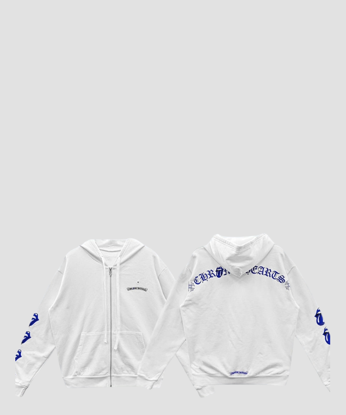 크롬하츠 롤링 스톤즈 후드집업