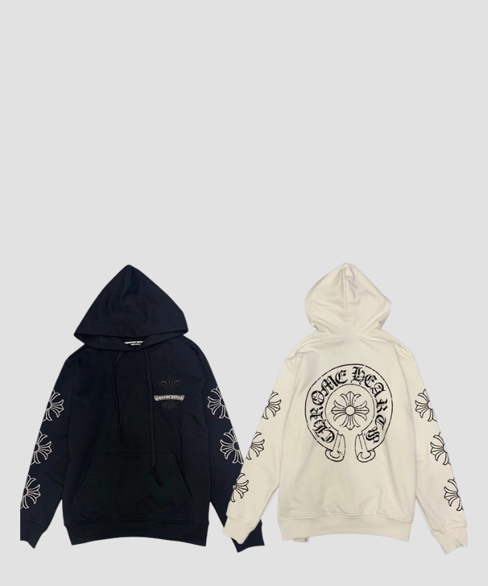 크롬하츠 로고 후드 (2color)