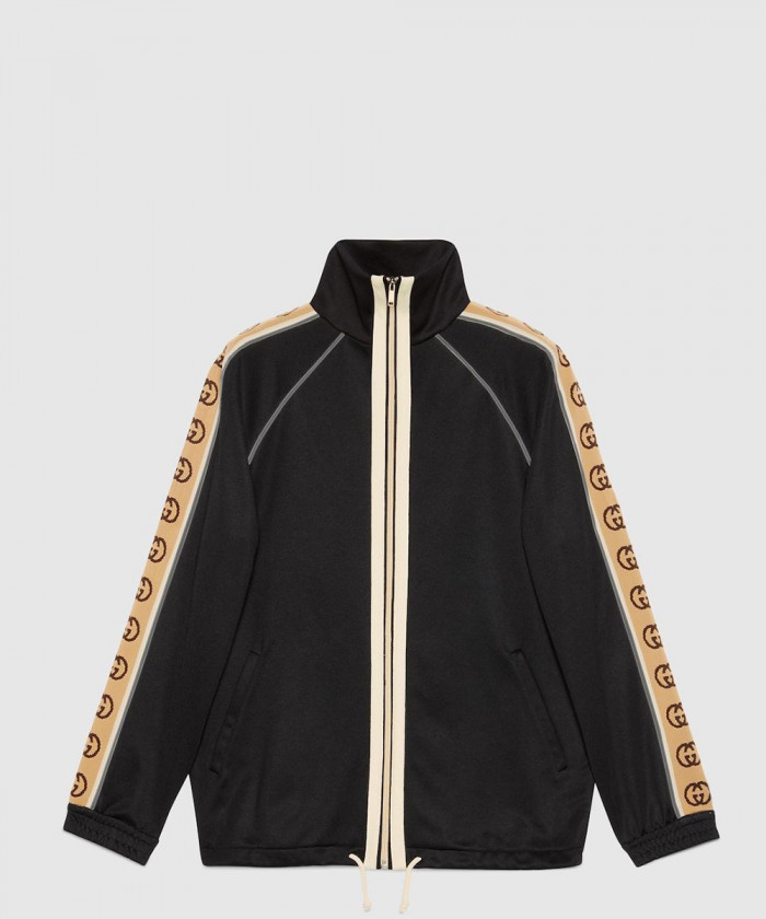 구찌 오버사이즈 테크니컬 저지 재킷 598861