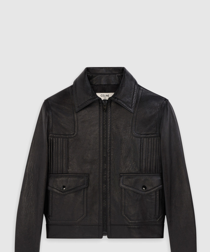 셀린느 폴 양가죽 재킷 2E5259