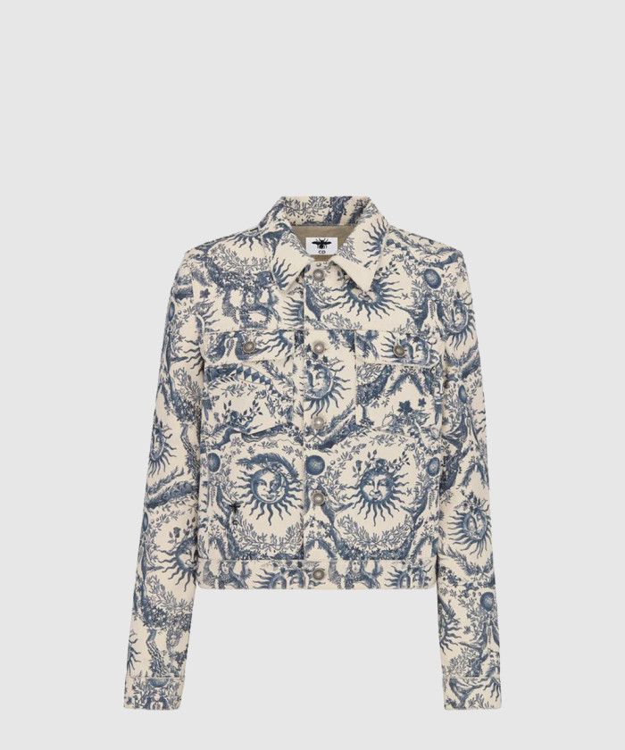 디올 코튼 데님 재킷 422V1