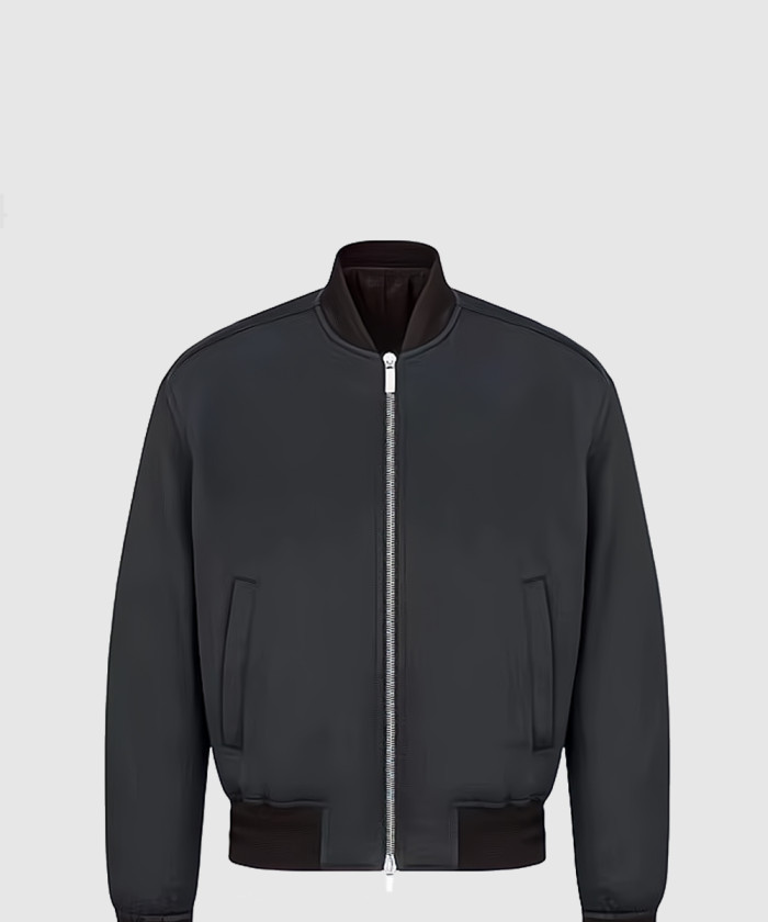 디올 로고 자수 봄버 재킷 143C4