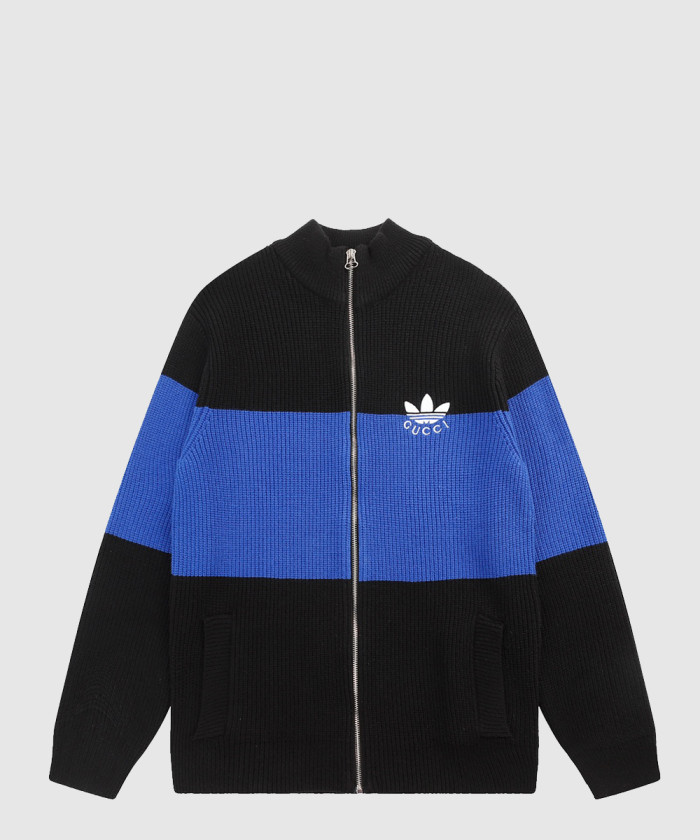 구찌 울 지퍼 재킷 700447