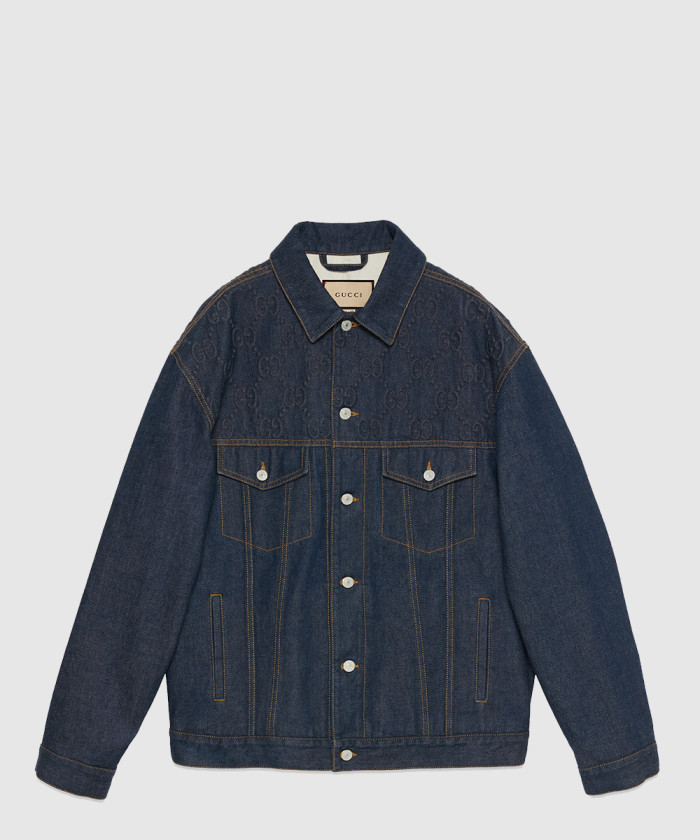 구찌 데님 재킷 771450