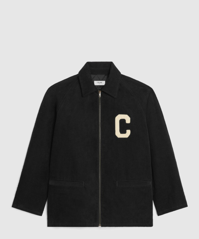 셀린느 코듀로이 패치 재킷 2Q7725