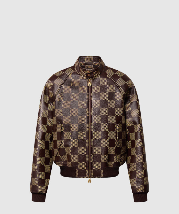 루이비통 다미에 레더 해링턴 재킷 1AFILU