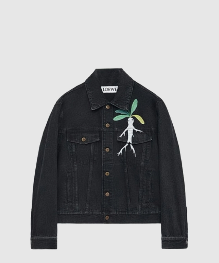 로에베 데님 트러커 재킷