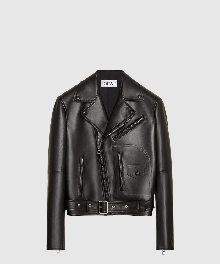 로에베 바이커 재킷 나파 램스킨