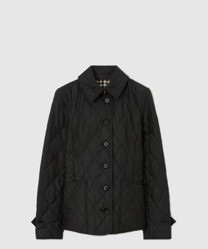 버버리 퀼팅 자켓 80498661