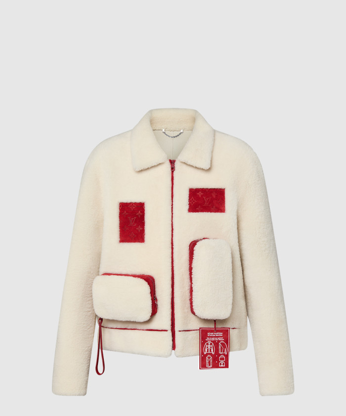 루이비통 멀티포켓 시어링 재킷 1AAV2D