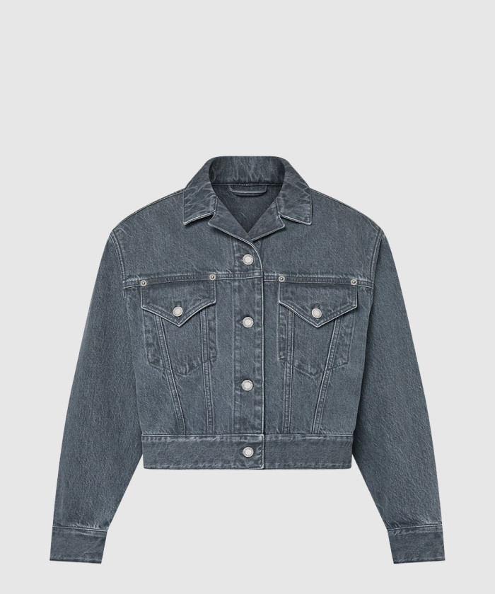 루이비통 워시드 데님 재킷 1AFTEU