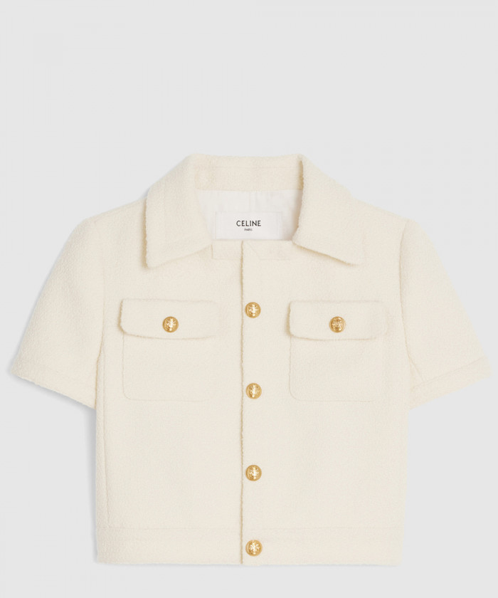 셀린느 크롭 첼시 재킷 2V97O3