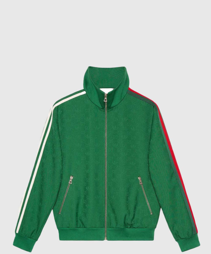 구찌 GG 트레포일 자카드 재킷 705756