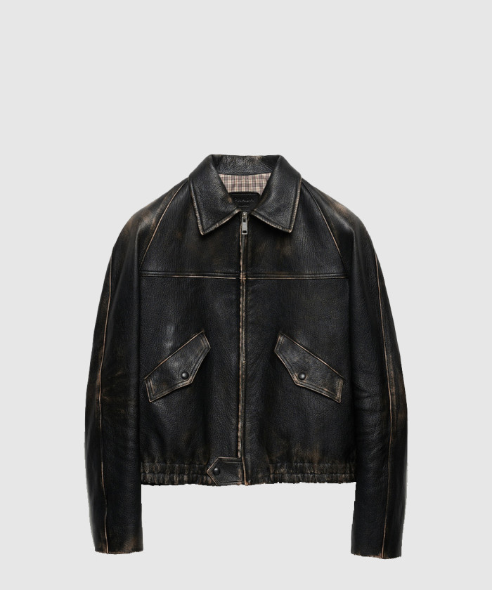 프라다 나파 가죽 재킷 UPW500