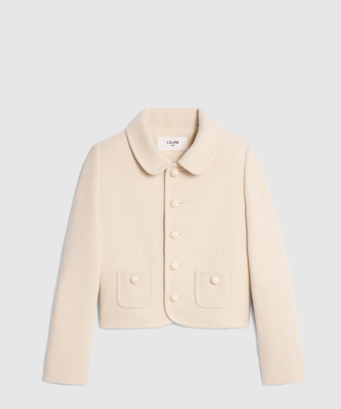 셀린느 베르누이 재킷 캐시미어 트위드 2V87V2