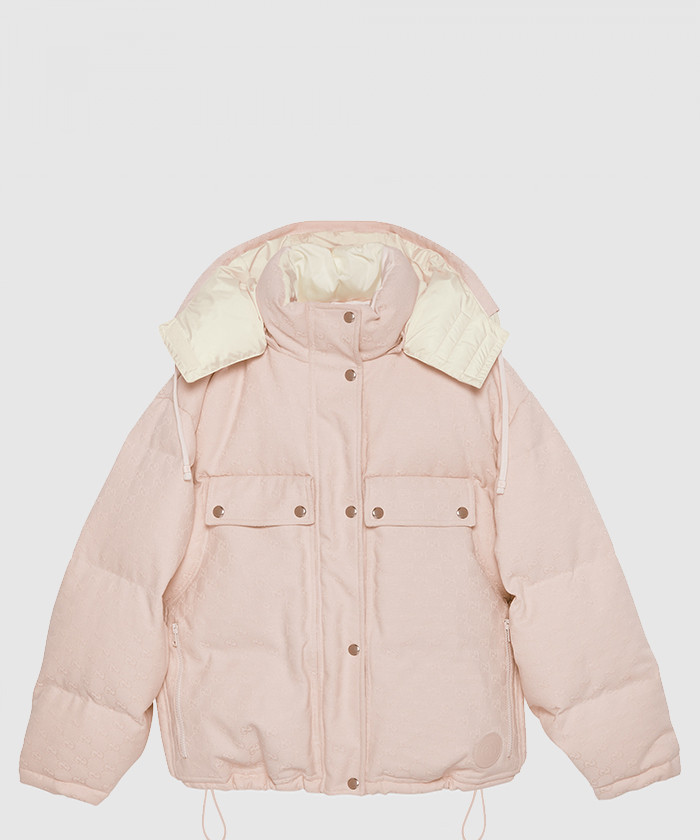 구찌 GG 코튼 캔버스 푸퍼 재킷 774871