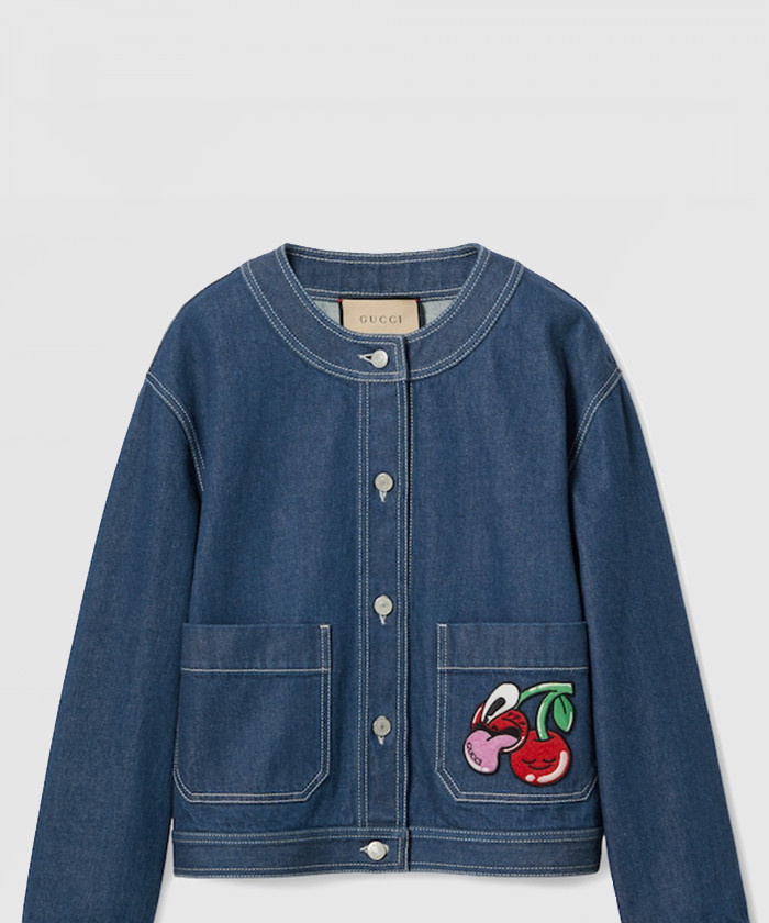 구찌 데님 재킷 783925