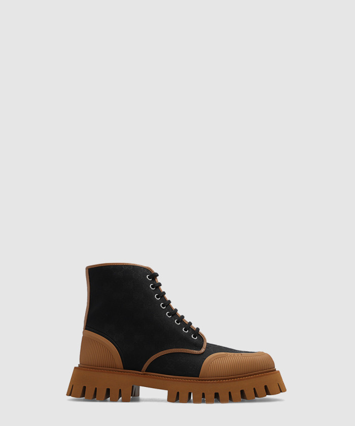 구찌 슬림 홀스빗 앵클 부츠 699970