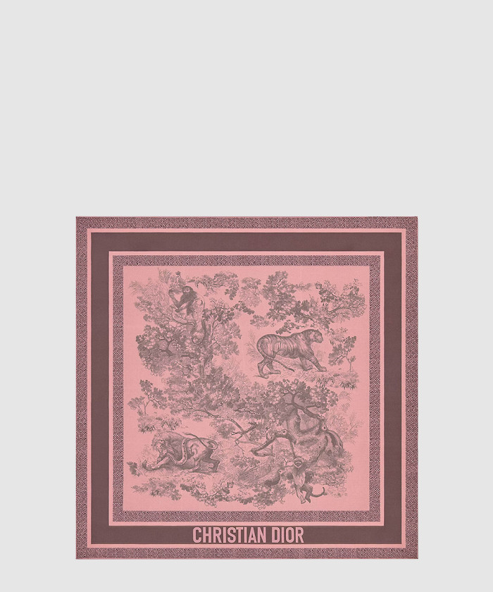 디올 플라워 스카프 21JOU