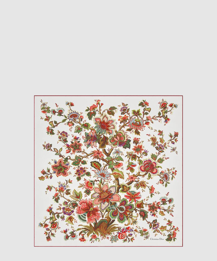 디올 델라 90 스퀘어 알베로 오프 트윌 실크 비타 41FLM