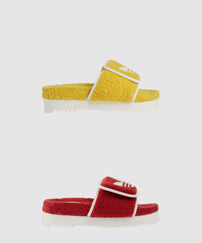 구찌 아디다스 x 구찌 샌들 슬리퍼 702398