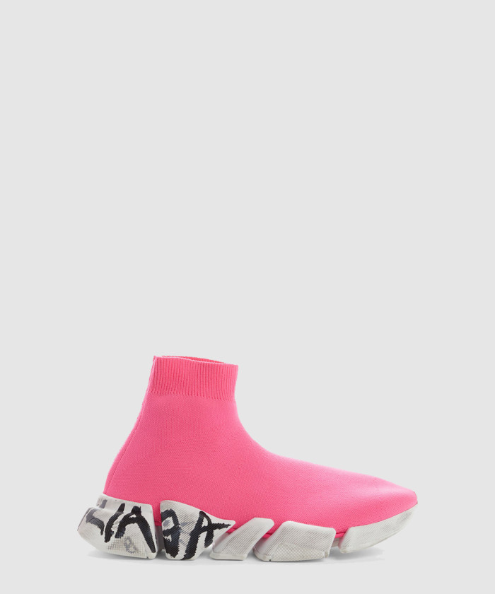 발렌시아가 스피드 2.0 그래피티 스니커즈 617196