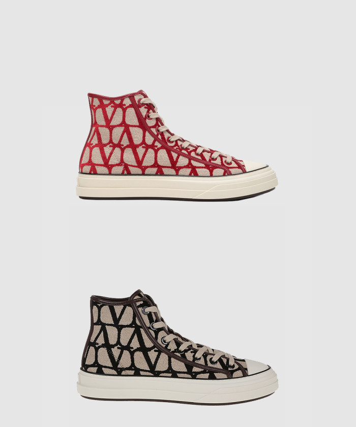 발렌티노 토탈루프 하이 트레이너