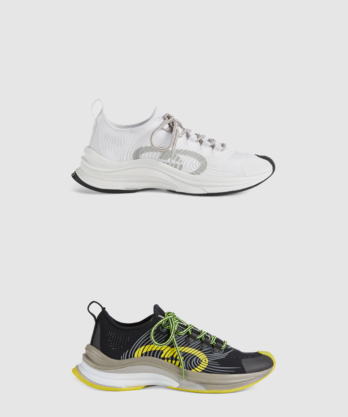 구찌 런 스니커즈 680939