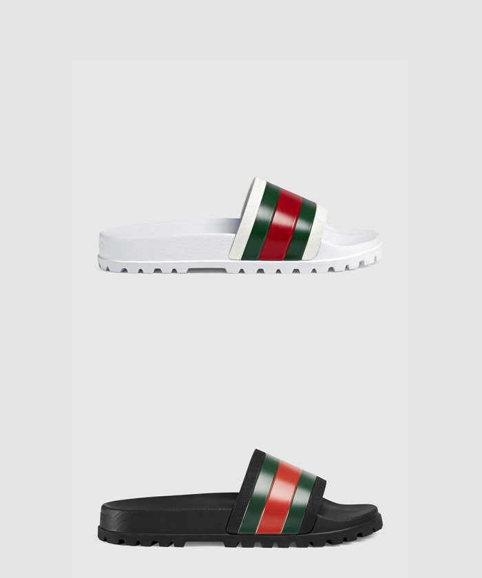 구찌 웹 삼선 슬리퍼 429469