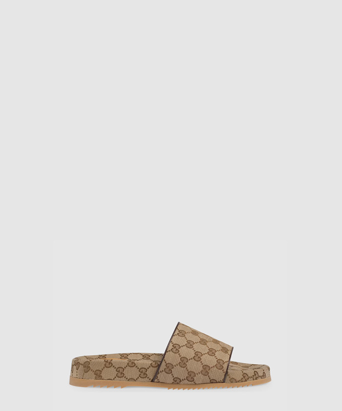 구찌 GG 캔버스 슬리퍼 624695