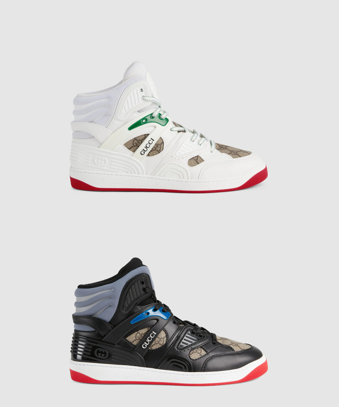 구찌 배스킷 스니커즈 673077