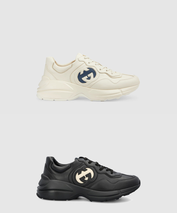 구찌 라이톤 인터로킹 G 스니커즈 757857