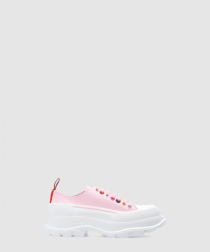 알렉산더 맥퀸 트레드 슬릭 스니커즈 611705