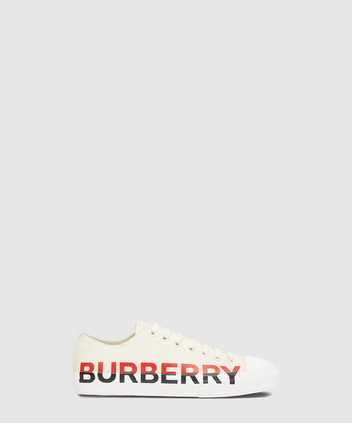 버버리 맨즈 쓰리톤 로고 스니커즈 80342521