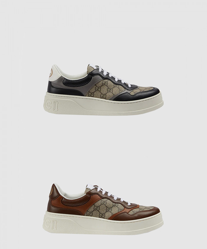 구찌 GG 엠보스 스니커즈 669582