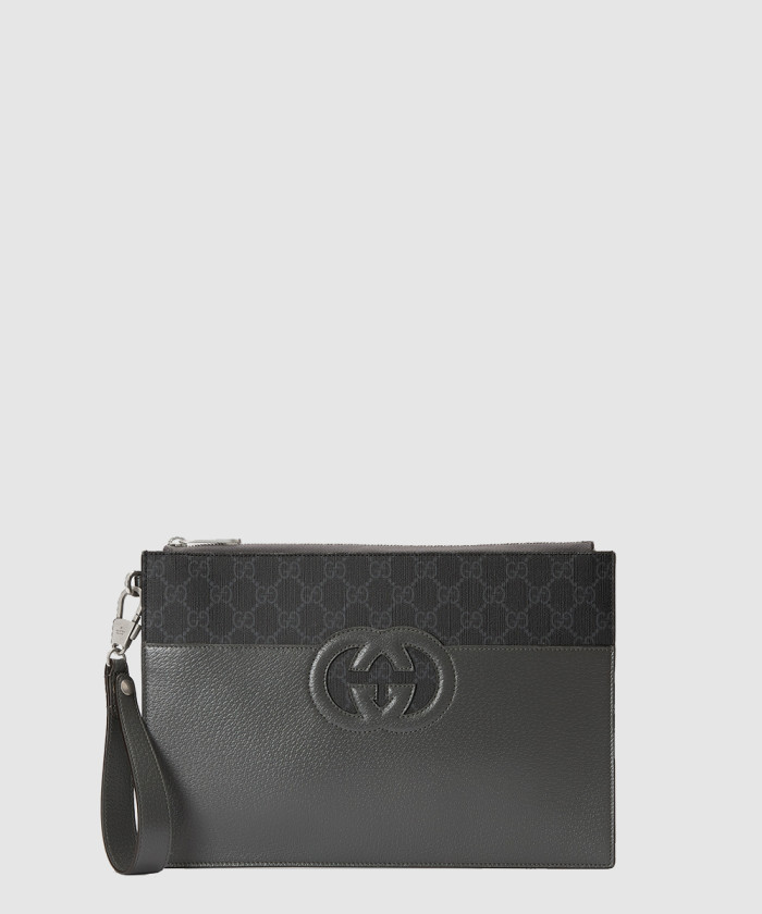 구찌 컷아웃 인터로킹 G 파우치 723320