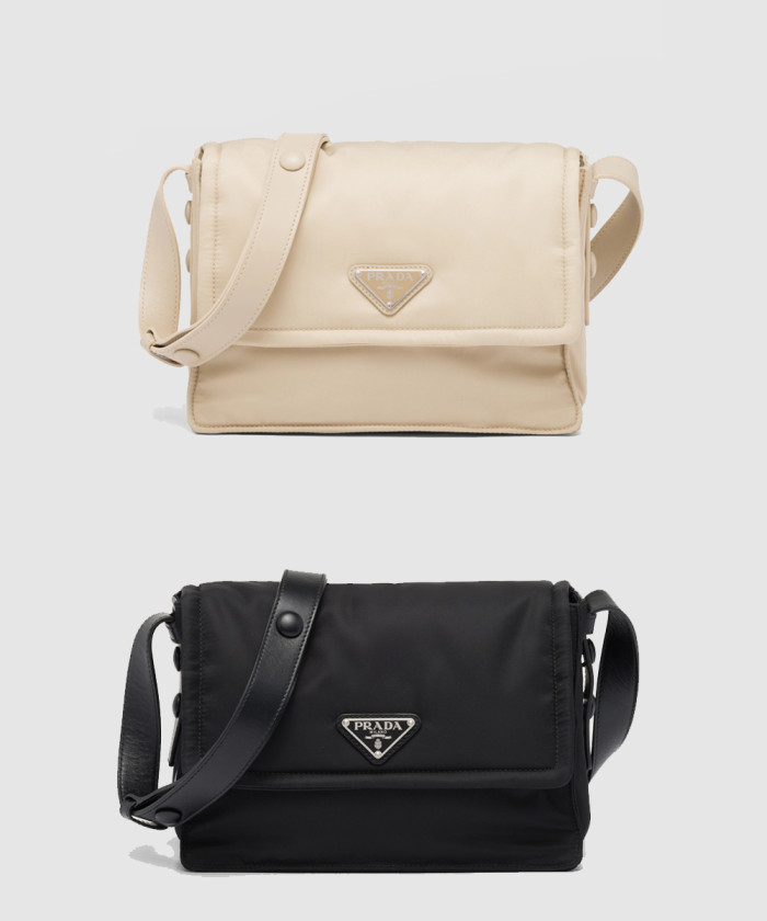 프라다 리나일론 패딩 숄더백 스몰 1BD313