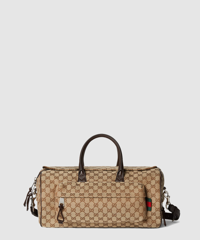 구찌 미디엄 GG 더플백 800185