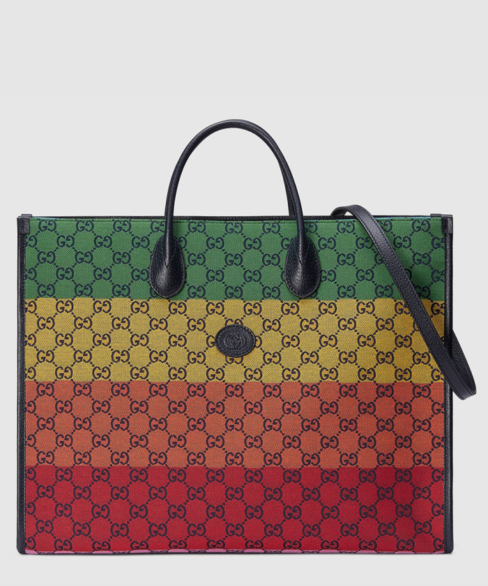 구찌 GG 멀티컬러 라지 토트백 659980