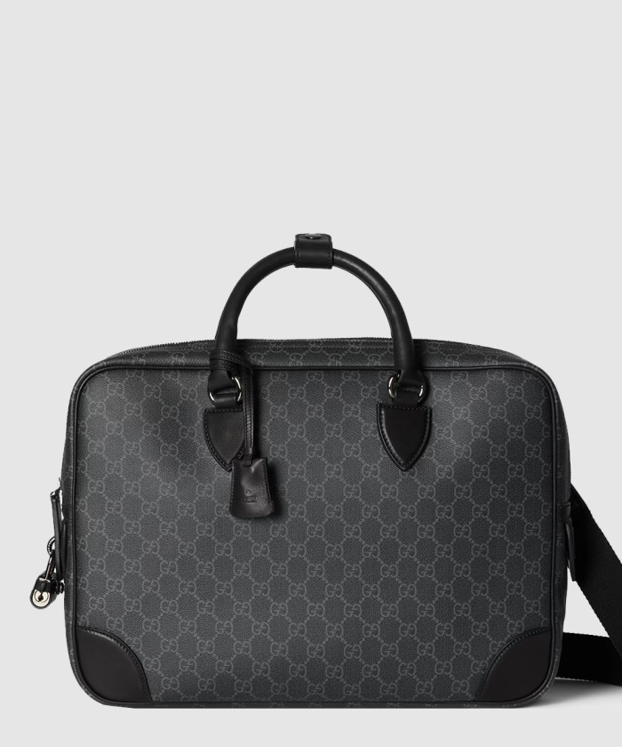 구찌 GG 엠블럼 미디엄 브리프케이스 821149